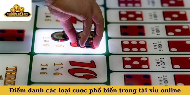 cách chơi tài xỉu Điểm danh các loại cược phổ biến trong tài xỉu online